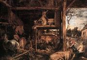 RUBENS, Pieter Pauwel Return of the Prodigal Son oil painting